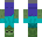 upside down zombie