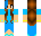 water-loving brown haired girl ii