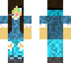 blue brown hoodie