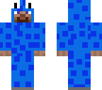 blue frog suit