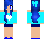 blue girl