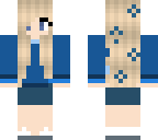 blue girl