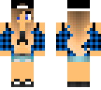 blue girl
