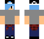 blue hair