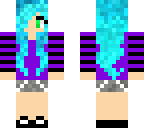 blue light girl