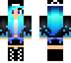 blue music girl