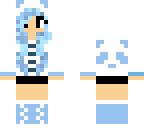 blue panda