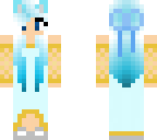 cute blue girl