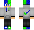 dark blue and light green teen