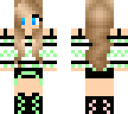 edited minty girl