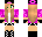 edited pink camo girl
