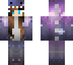 galaxy dino girl