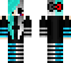 half and half fnaf skin