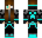 half blood herobrine girl