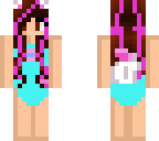 kawaii swim 2 youtube skin