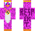 king penguin pink
