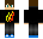 me in fire hoodie 3