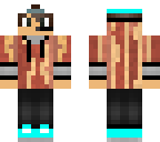 minecraft bacon hoodie boy