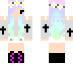 pastel goth chibi