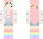 pastel rainbow girl