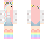 pastel rainbow girl