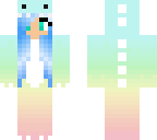 rainbow dino girl