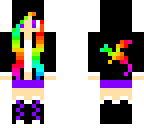 rainbow dragon girl