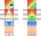 rainbow girl