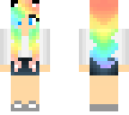 rainbow girl