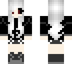 white haired girl