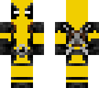 yellow deadpool