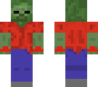 zombie with red shirt