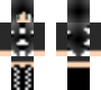 black and white