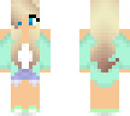 blond beach girl