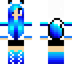 blue fox girl