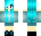 blue girl