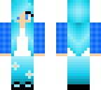 blue girl