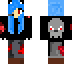 blue skull