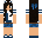 blue summer girl