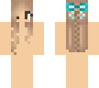 brown braided hair girl base