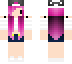 chibi pink hair
