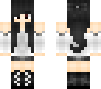 cute black-haired girl