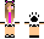 cute pink puppy girl