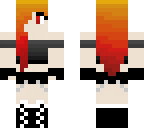 fire hair girl