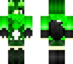 green fox girl