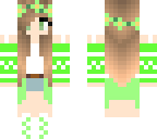 green spring girl