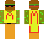 hamburger man