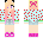 kitty polka dot girl