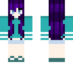 minty cute girl
