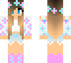 neon flower girl